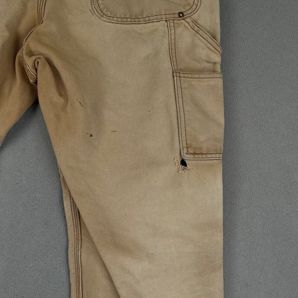 Carhartt Tan Brown Cargo Work Pants - Picture 6 of 16